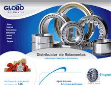 Tablet Screenshot of globorolamentos.com.br